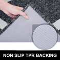 thumbnail image 4 of XICEN Indoor Door Mat, 20x32, Non-Slip Absorbent Resist Dirt Entrance Rug, Machine Washable Low-Profile Inside Entry Door Rugs for Entryway, Black, 4 of 6