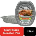 thumbnail image 3 of (3 pack) Handi-Foil Aluminum Foil Giant Oval Roaster, 16" x 13.12" x 3.12", 1 Count, 3 of 7