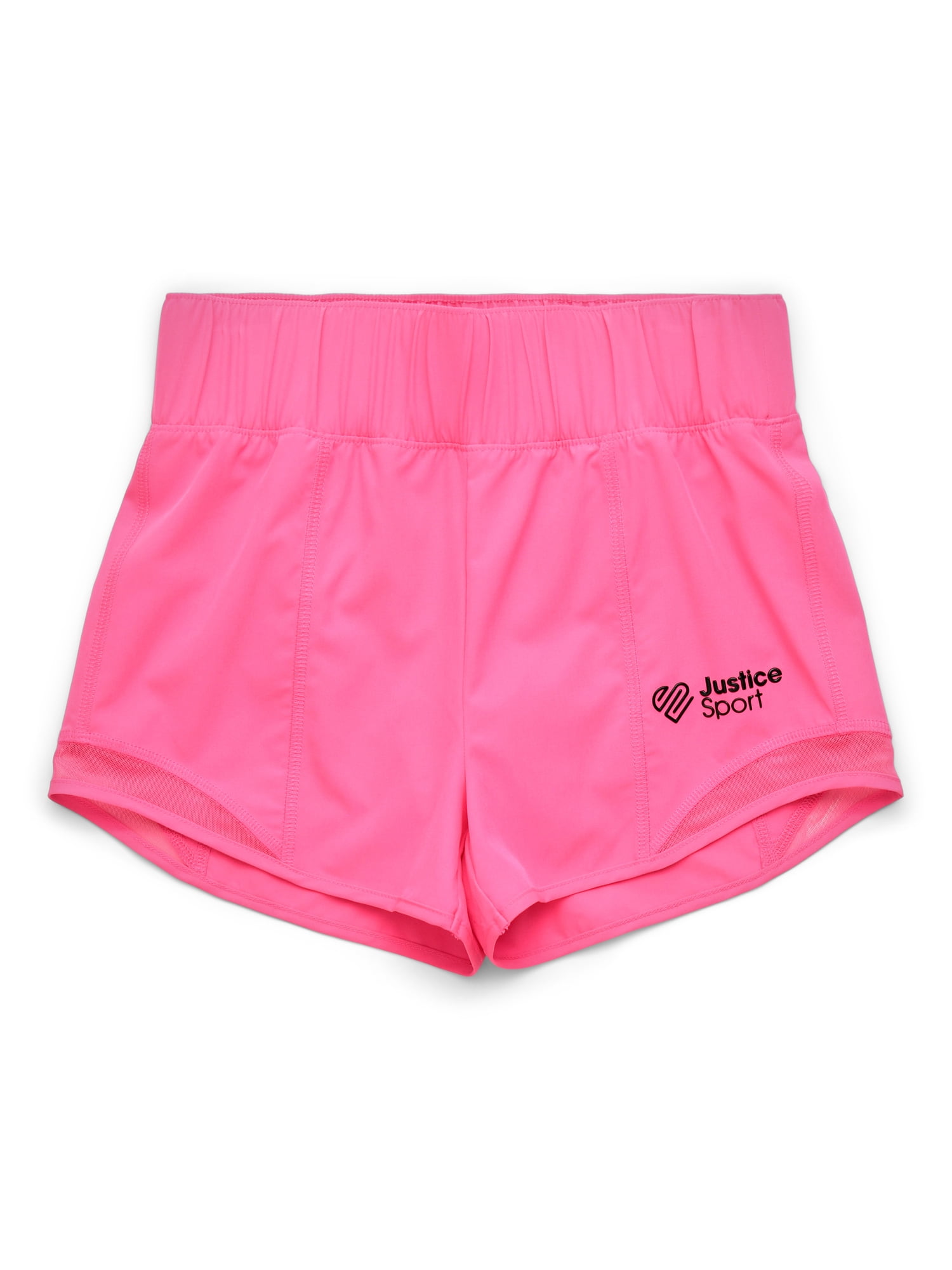 Justice Girls J-Sport Mesh Detail Short, Sizes XS(5/6)-XL Plus(16