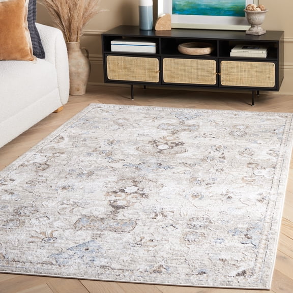 Safavieh Quincy Winfred Geometric Area Rug, Ivory/Beige, 5'3" x 7'6"