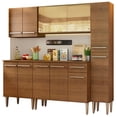 thumbnail image 1 of Cocina Integral Completa 201cm Emilly West Madesa 03 - Marrón Madesa GREM201003, 1 of 5