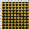 thumbnail image 3 of oneOone Georgette Viscose Black Fabric Argyle Check Craft Projects Decor Fabric Printed By The Yard 42 Inch Wide, 3 of 4