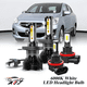 thumbnail image 1 of Juego Combinado de Bombillas LED Dodge Attitude 2015-2019 para Luz Alta/Baja + Antiniebla, Kit de 4 Unidades: 2x 9003/H4 para Faros Principales + 2x H11/H8/H16 para Faros Antiniebla, 1 of 11