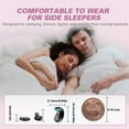thumbnail image 2 of Invisible Sleep Wireless Earphone IPX5 Waterproof Thin Invisible Sleep Earbuds for Side Sleepers Sleep Ear Buds Smallest Tiny Small Mini Discreet Earbud for Sleeping Invisible Headphones, 2 of 7