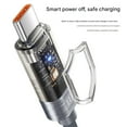thumbnail image 6 of MOMOJIA 100W USB C to USB C Fast Charging Line Clear Visual Energy Saving Power Shutoff, 6 of 8