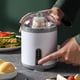 thumbnail image 3 of Mélangeur à œufs électrique, mélangeur efficace, rotation uniforme, multifonctionnel, portable, pour la cuisine, blanc, 3 of 4