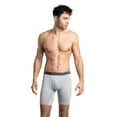 thumbnail image 2 of Fruit of the Loom Men's Micro-Stretch Long Leg Boxer Briefs, 5-Pack, 2 of 12