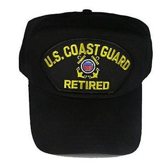 USCG COAST GUARD RETIRED HAT CAP SEMPER PARATUS COASTIE SHALLOW WATER SAILOR