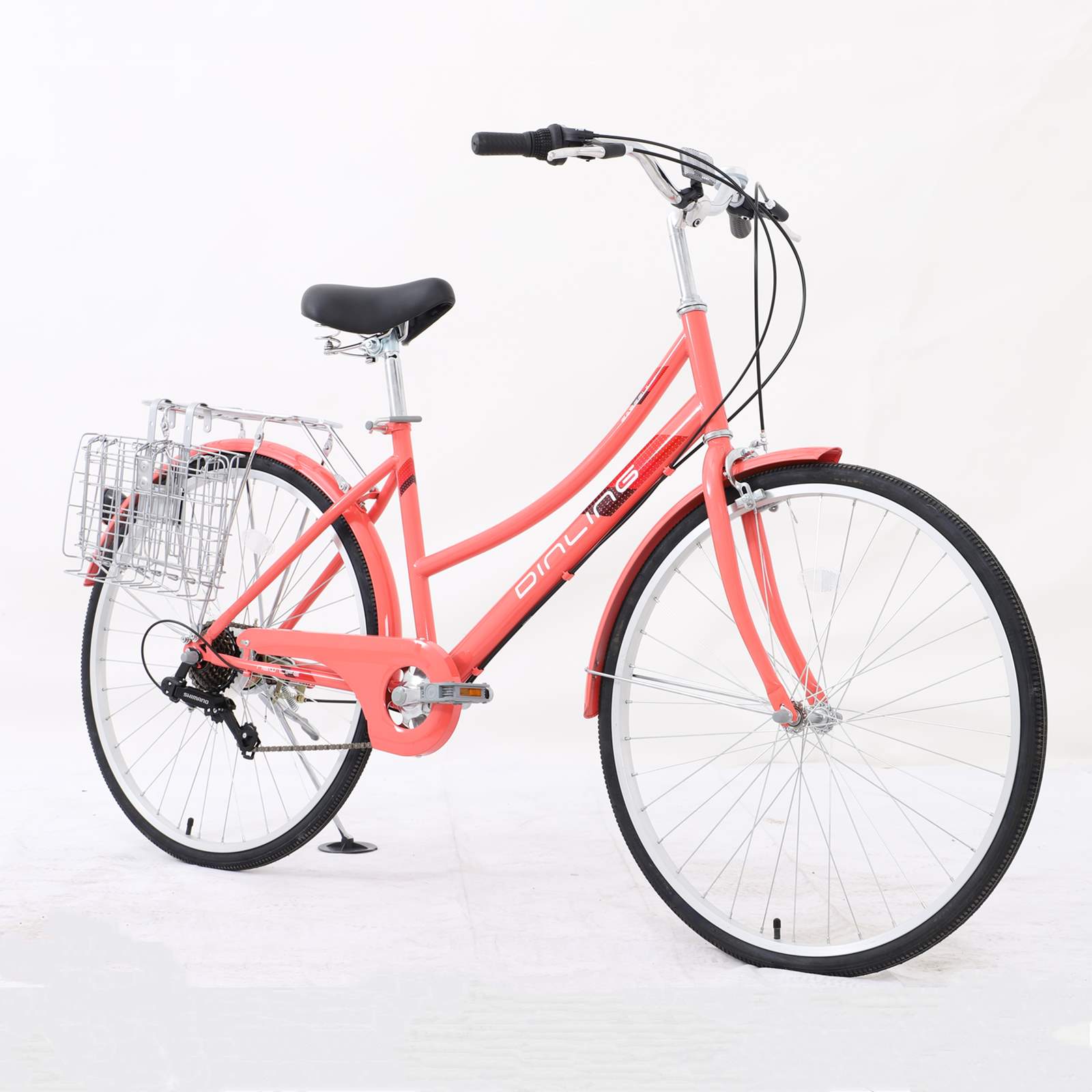 Dinling Hybrid Bicycle for Women 
