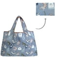 thumbnail image 7 of Wrapables Eco-Friendly Large Nylon Reusable Shopping Bag, Cool Felines, 7 of 7