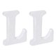 thumbnail image 1 of Letras de espuma Unique Bargains letra EPS Blanco 100mm/4 Pulgadas Paquete de 2, 1 of 6