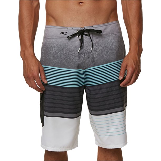O'Neill Mens Lennox Swim Bottom Board Shorts, Gris, 36 O'Neill Pantalones cortos