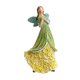 thumbnail image 3 of Figura de ángel, estatua de ángel, colección de resina, regalo, suministros decorativos, adornos Verde Amarillo, 3 of 9