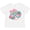 AA-White, variant on Inktastic My Mimi Loves Me Granddaughter Girls Toddler T-Shirt