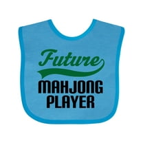Inktastic Future Mahjong Player Boys Baby Bib