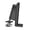 Black, variant on Door Jammer Door Stopper, Portable Door Security Lock for Travel/Apartment/Safety Self Defense/Personal Protection, Aluminum Alloy Anti-Slip Door Lockdown Security Device (Red)