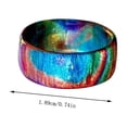 thumbnail image 2 of Acrylic Rainbow Gradient Rings - Customized Jewelry for a Fashionable and Unique Style, 2 of 7