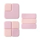thumbnail image 5 of 6 X 3 Protectores De Pared Para Puerta, Duraderos Y Sencillos, Para Pomos De Puerta De Sillas, Color Rosa, 5 of 8