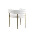 thumbnail image 3 of Ellora Dining Chair, Set of 2, Cream/Gold, 3 of 3