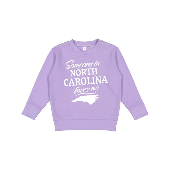 Inktastic Someone in North Carolina Loves Me Toddler Sweatshirt