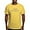 Yellow, variant on - Delta Sigma Phi Grayscale Stacked Logo T Shirt - Men's Classic Graphic T-Shirt
