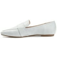 thumbnail image 6 of Journee Womens Benntly Slip On Square Toe Loafer Flats, 6 of 10