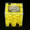 3D Cube Puzzle Money Maze Bank Saving Coin Collection Case Box Fun Brain Game