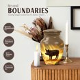 thumbnail image 3 of JAGASY Pig Handmade Mini Urn for Ashes for Women, Brown Small Urns for Human Ashes Keepsake, Wild Boar & Golden Decorative Urns for Couple, Memorial Cremation Urn for Mother & Father, (3 Inch), 3 of 7
