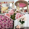 thumbnail image 5 of Efavormart 84 Artificial Buds Roses for DIY Wedding Bouquets Centerpieces Arrangements Party Home Decoration Supply - Pink, 5 of 11
