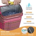thumbnail image 2 of Aesthetic Insulated Backpack Cooler - 20L Soft Cooler Bag, Earthy Design for Beach & Travel, 2 of 6