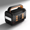 thumbnail image 4 of 10000mAh Portable 2-in-1 Car Emergency Jump Starter & Wireless Tire Inflator with LED Light, 4 Preset Modes, Auto-Shut Off, USB Charger for Cars, Motorcycles, Bicycles, Balls, Camping - ABS Black, 4 of 6