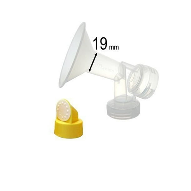 OnePiece Breastshield (19 mm, Extra Small) w/Valve, Membrane for