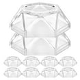 thumbnail image 1 of FOLOYORI 10Ud Base Transparente Para De Cristal Con Multángulo Para, 1 of 8