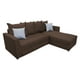 thumbnail image 3 of Sala Esquinera Modular El Bazar Store Samso Chocolate 240 x 180 cm, Tela Lino nacional, 3 of 4