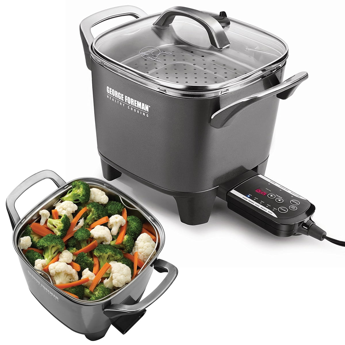 Foreman Multicooker Searing Steamer Smart Kitchen