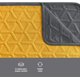 thumbnail image 3 of Juego de 3 Protectores para Sala - 2 Vistas y Capitonado Pinsonic. Protector de Muebles Lavable - Fundas para sillón - Sofa Cover (Amarillo - Gris), 3 of 4