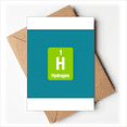 thumbnail image 1 of H Hydrogène Élément Checal Science Cartes de Voeux Vous Êtes Invités Invitations, 1 of 3