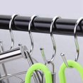 thumbnail image 5 of Premium 6 Pack Dual S Shaped Hooks Stainless Steel Hanger (6 Pack) Xxf, 5 of 5