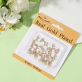 thumbnail image 5 of 26Pcs 26 Styles 18K Gold Plated Alphabet Charms Bulk A to Z Micro Pave Cubic Zirconia Rhinestone Letter Charms Pendants Accessories for Jewelry Making Earrings Bracelet Necklace DIY Crafts diy, 5 of 7