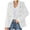 White, variant on Blazers for Women Business Long Sleeve Blazer Casual Open Front Double Breasted Suit Jackets Elegant Lapel Collar Cardigan