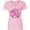 AD-Pink, variant on Inktastic Love, Care, Cure Breast Cancer Awareness Pink Ribbon Women's V-Neck T-Shirt