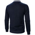 thumbnail image 4 of Futezty Men Lightweight Jacket Casual Jacket Waffle Knitted Black Jacket Coat, 4 of 5