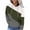 Army Green, variant on Oversize Hoodies for Women Pullover Fashion Casual Solid Color-Matching Long-Sleeved Pocket Hoodie