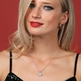 thumbnail image 4 of Gem Stone King 5.00 Ct IGI Certified Lab Grown Diamond Pendant Necklace for Women in 14K White Gold | Round Cut | D-E Color | VS1 Clarity | With 18 inch Chain, 4 of 7