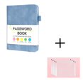 thumbnail image 1 of LEEYNEERPassword Keeper Book with Alphabetical Tabs，4.3”x5.7” for Seniors Password Notebook for Internet Website Address Log in Detail (Gray), 1 of 5