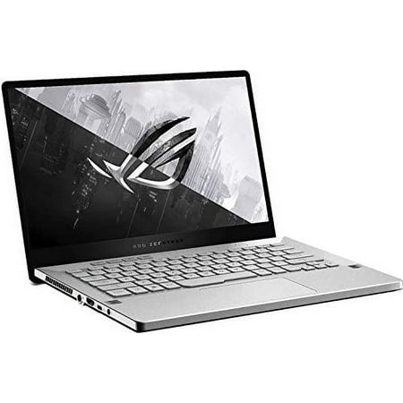 ASUS - ROG Zephyrus G14 14" Ultra-Slim Gaming Laptop - AMD Ryzen 9 4900HS NVIDIA GeForce RTX 2060 Max-Q 16GB DDR4 RAM, 1024GB PCIE SSD, 0TB HDD, Backlit Keyboard, Windows 10 Home Moonlight White