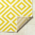 thumbnail image 4 of Mark&Day Outdoor Rugs, 8x11 Maya Modern Saffron Area Rug, Non Shedding Yellow Beige Patio, Porch, Deck, Bedroom, Living Room or Kitchen (7'3" x 10'6"), 4 of 8
