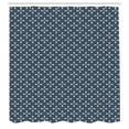 thumbnail image 2 of Ambesonne Scandinavian Shower Curtain, Vintage Style Tulips, 69"Wx75"L, Blue Grey and Pale Blue, 2 of 4