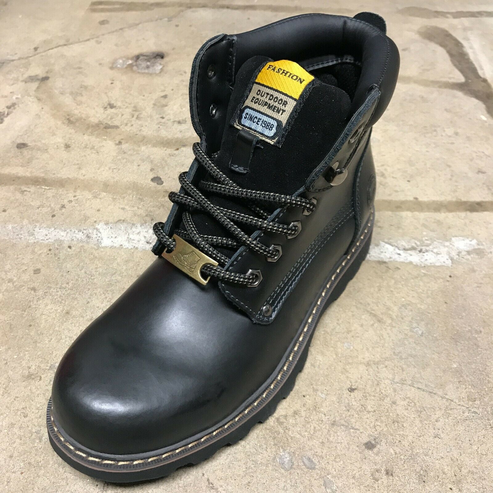 black work boot laces