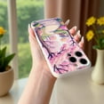 thumbnail image 4 of SKLYDDI Multicolor Peaceful Garden for iPhone 12 Mini Case - Cherry Blossom Design, TPU Flexible Cover, Aesthetic Cute, 4 of 7